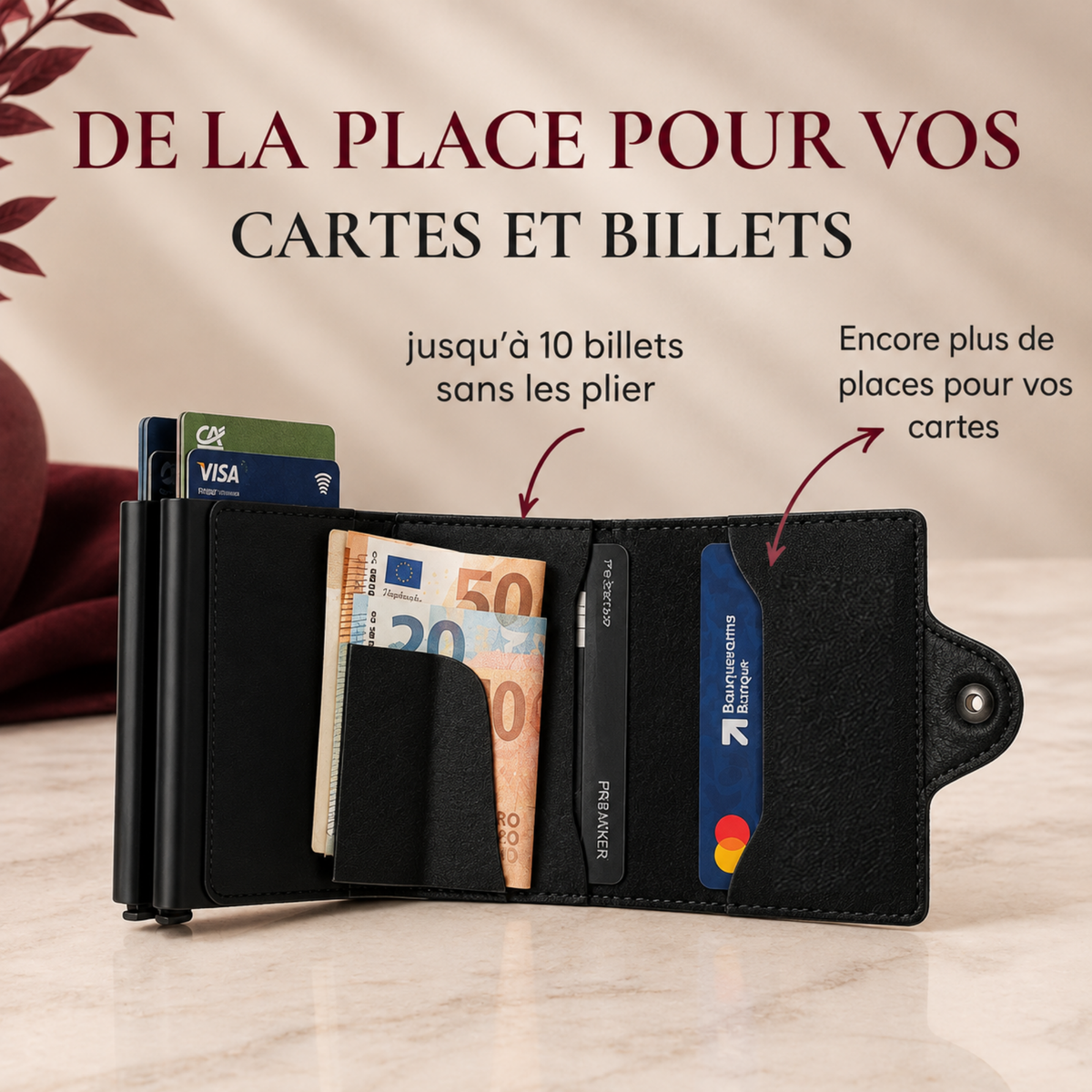 Portefeuille double 2.1 | Delvano